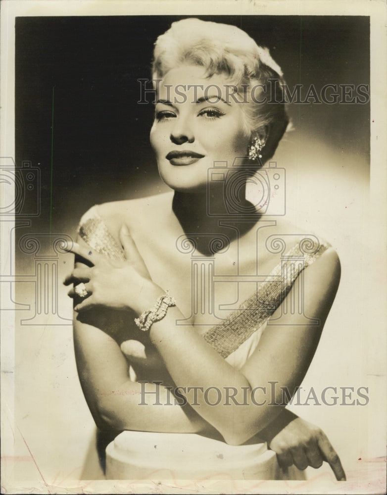 Press Photo Actress Patti Page Portrait - Historic Images