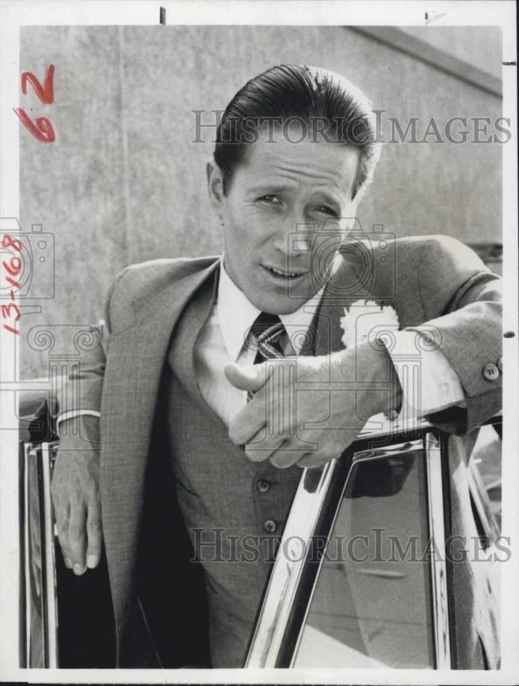 1980 Press Photo Angel On My Shoulder Film Actor Peter Strauss - Historic Images