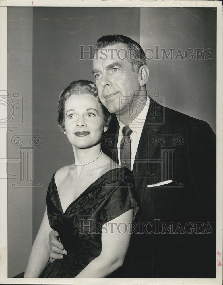 1956 Marilyn Erakiue/Fred MacMurray In Its A Most Unusual Day - Historic Images