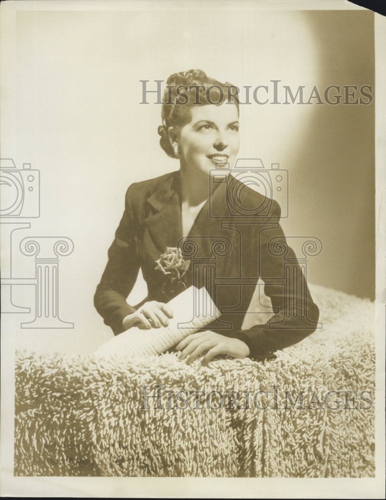 Press Photo Beatrice Vincent Successful Career Woman Author Of Make Mine Success - Historic Images