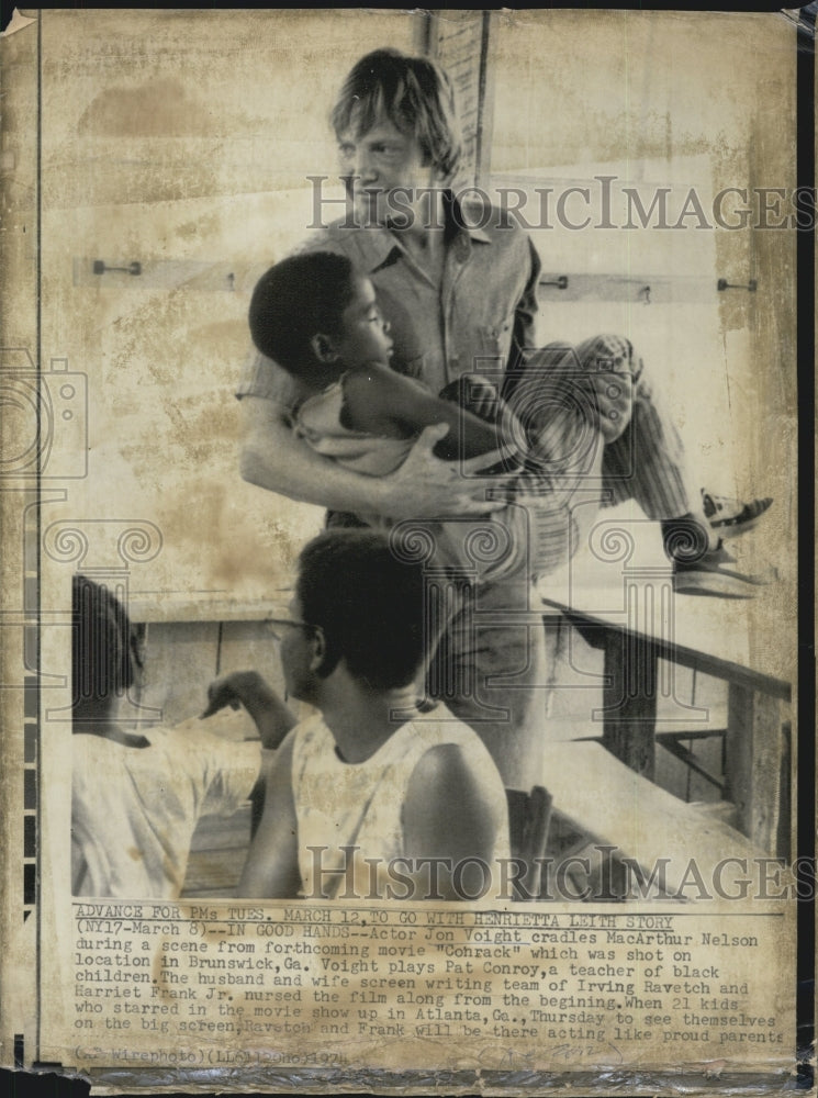 1974 Jon Voight Actor MacArthur Nelson Scene Conrack Movie Film-Historic Images