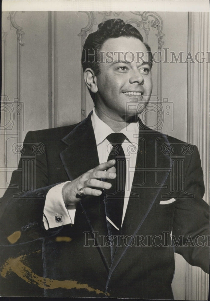 Press Photo Donald Richards Best Known For Woody Mahoney in Finian's Rainbow - Historic Images