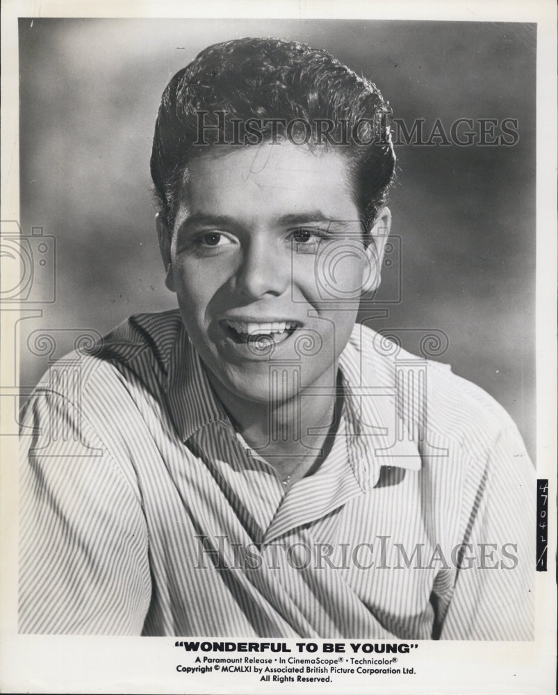 1965 Wonderful to be Young Star Singer Cliff Richard COPY - Historic Images