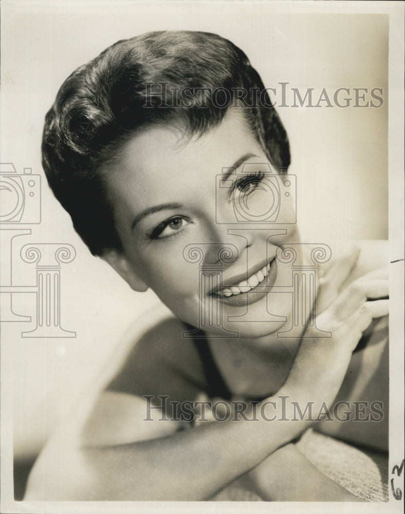 Press Photo Carol Richards Is Premiere Guest Star In WDAE's Edgar Nergen Show - Historic Images