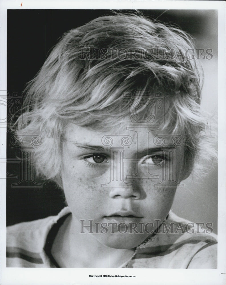 1979 Press Photo Ricky Schroder as Tj in The Champ - Historic Images