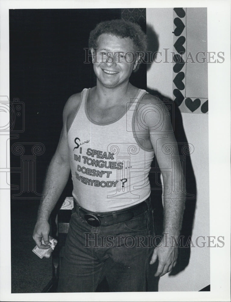 1980 Press Photo Ernie Herle Way House Coordinator - Historic Images