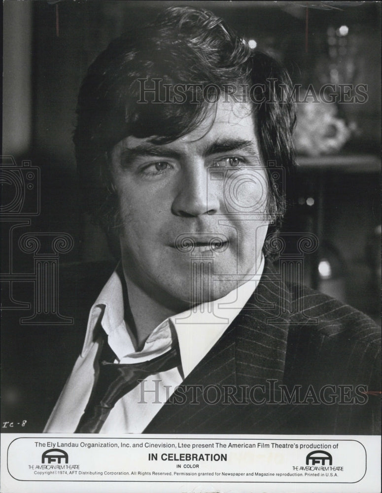 1969 Press Photo Alan BAtes English Actor. - Historic Images