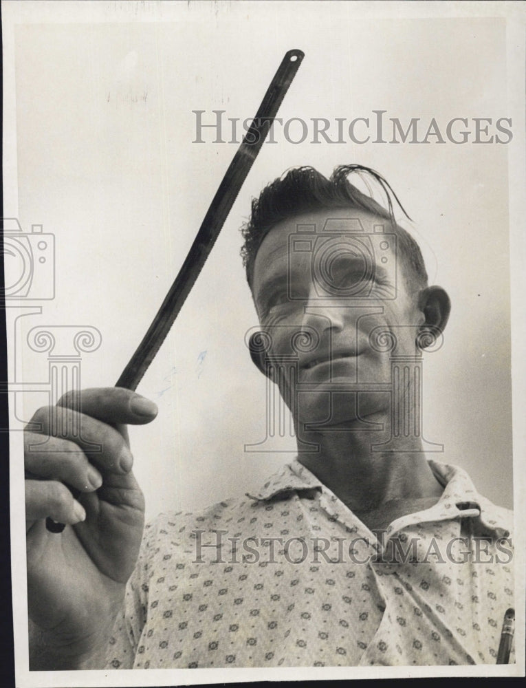 1961 James W. Parr assistant warden Lalgo State Prison Camp - Historic Images