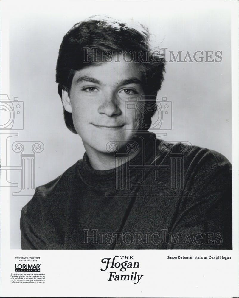 1990 Press Photo Jason Bateman The Hogan Family - Historic Images