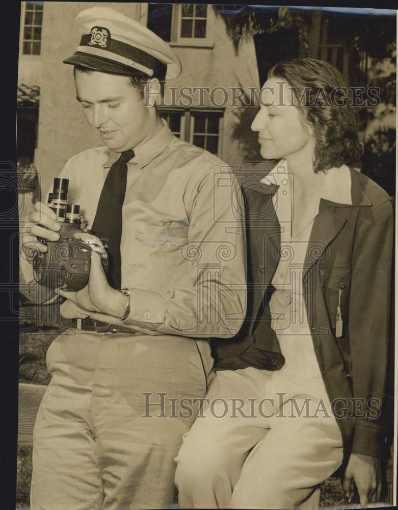 1941 Joe Swimm Kay Mancini - Historic Images