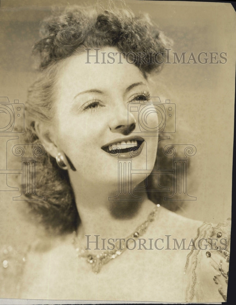 1946 Joy Hodges Singing Star NBC &quot;Honeymoon In New York&quot; Daily Radio - Historic Images