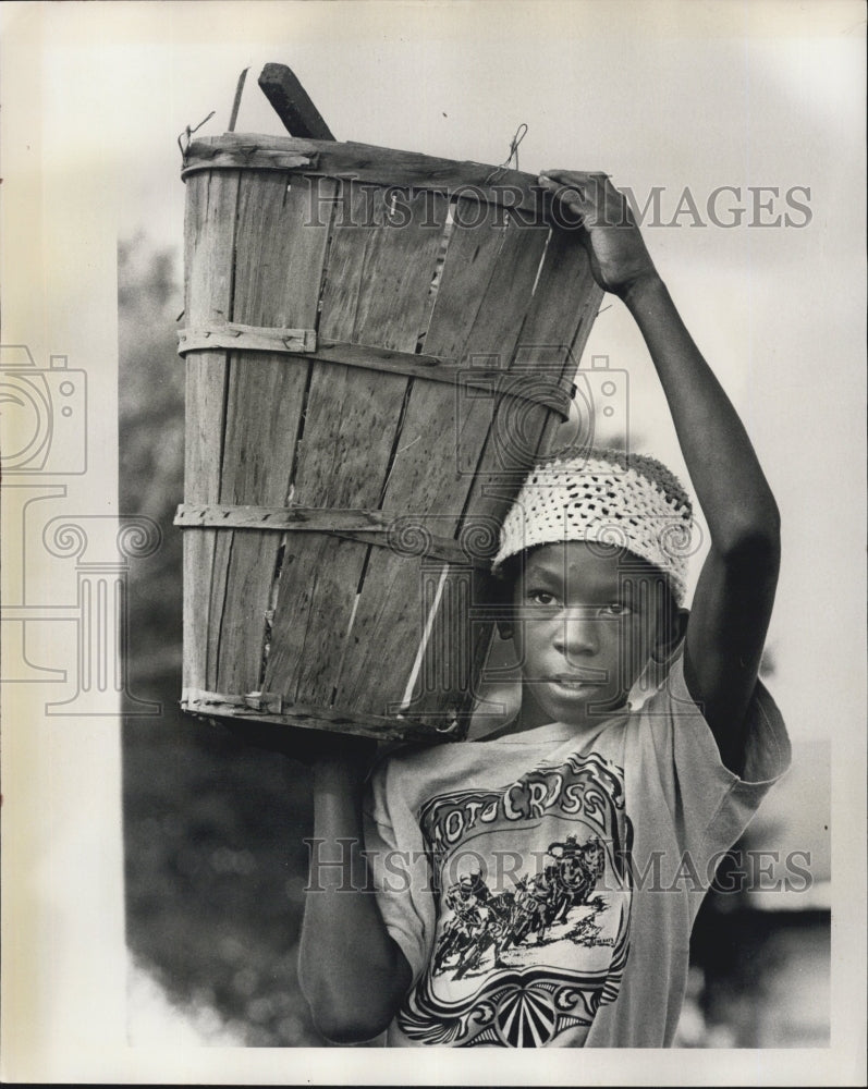 1974 Jeffrey McNeil basket - Historic Images