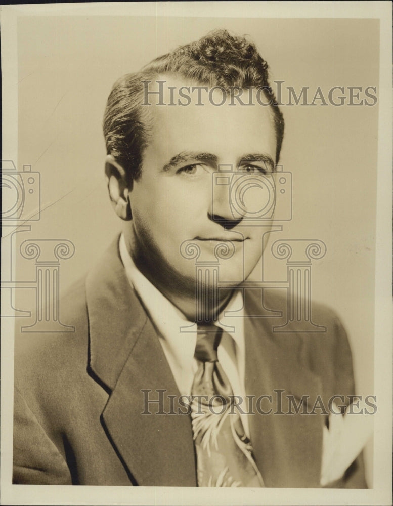Press Photo NBC's "Solitair Time". Actor, Bob Houston - Historic Images
