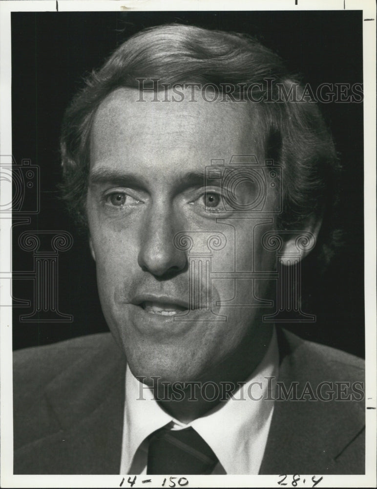 1978 Press Photo Garrick Utley NBC News Correspondent - RSG75397 - Historic Images