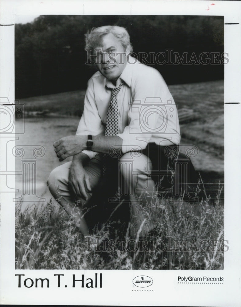 1996 Press Photo Tom T Hall - Historic Images