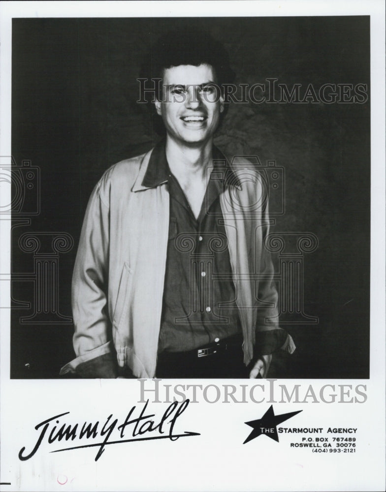 1985 Press Photo Jimmy Hall - Historic Images