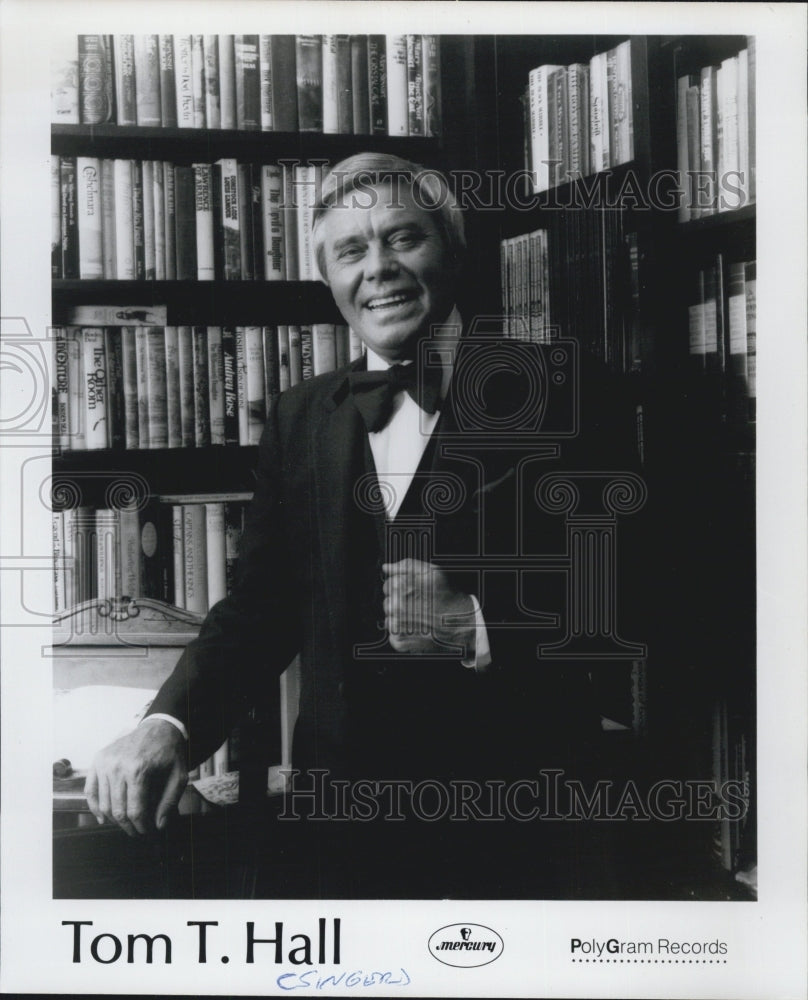 1983 Press Photo Tom T. Hall - Historic Images