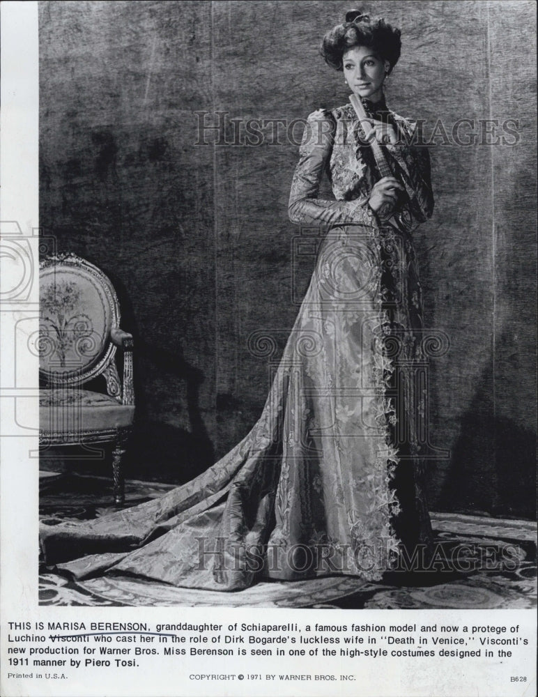 1971 Marisa Berenson - Historic Images