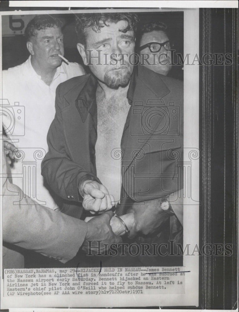 1971 James Bennett hijacked an Eastern Airlines jet - Historic Images