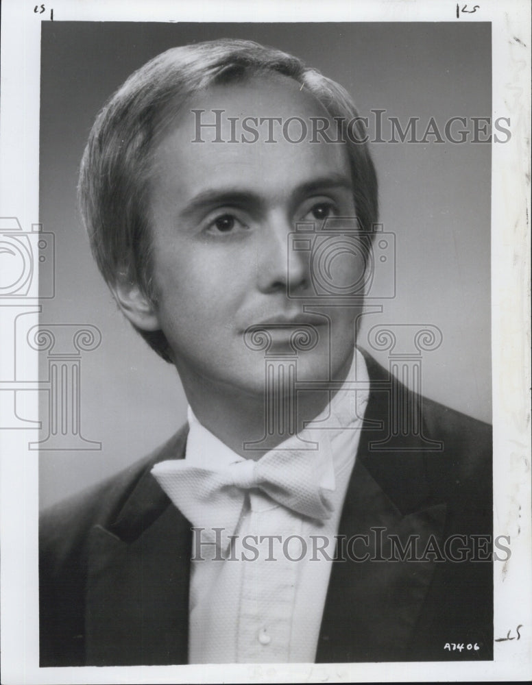 1980 Press Photo Raymond Beegle New York Vocal Arts - Historic Images