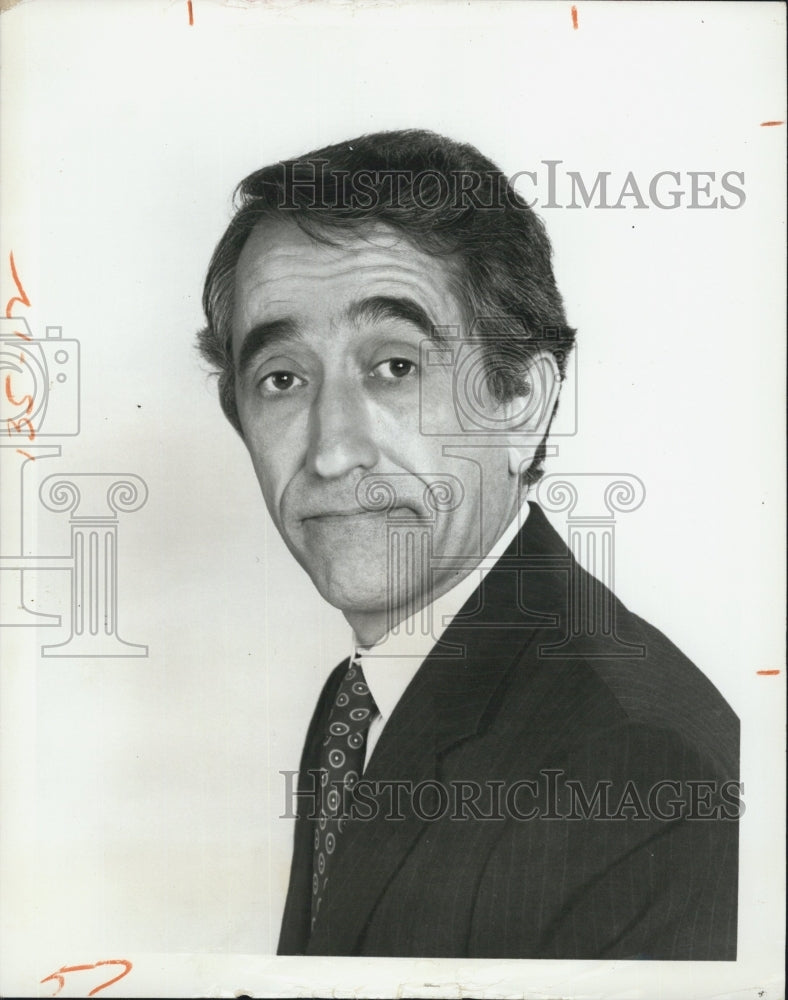 1975 Comedian Pat Paulsen on "The Smothers Brothers Show" - Historic Images