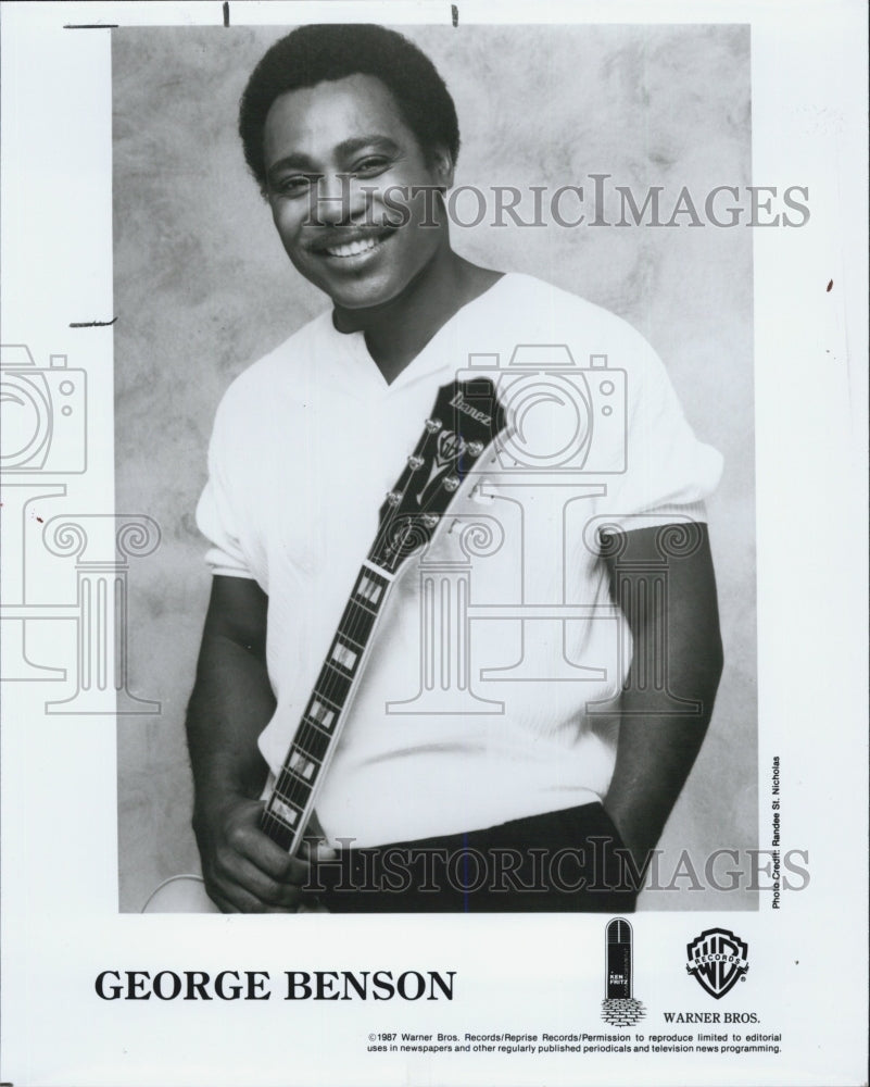 1963 Press Photo George Benson - Historic Images