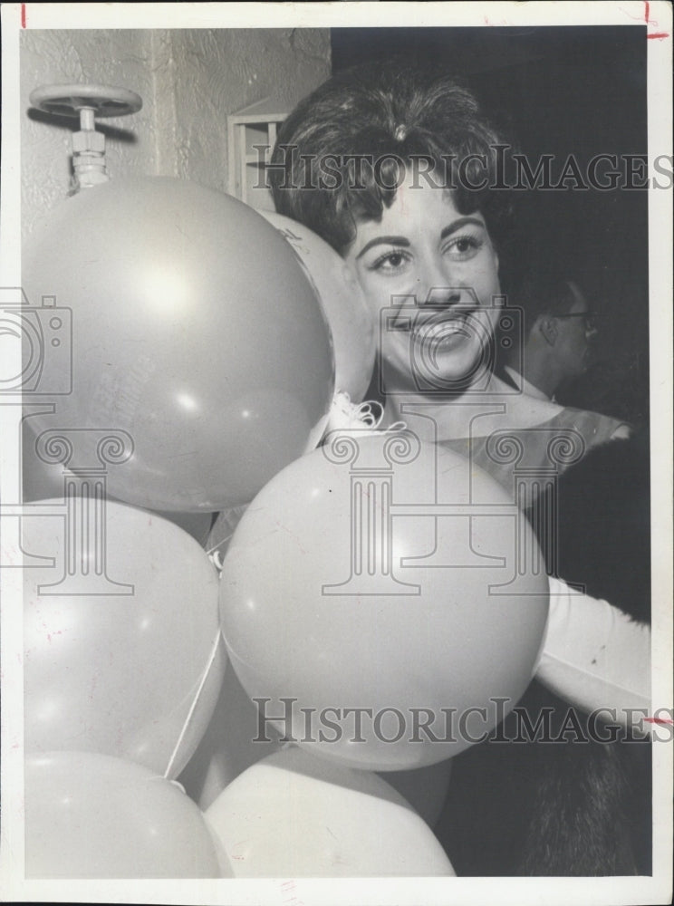 1962 Press Photo Marjo Paulsen, Miss St. Petersburg at the summer Carnival - Historic Images