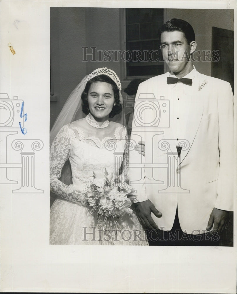 1965 Press Photo Sweatt wedding - RSG76527 - Historic Images