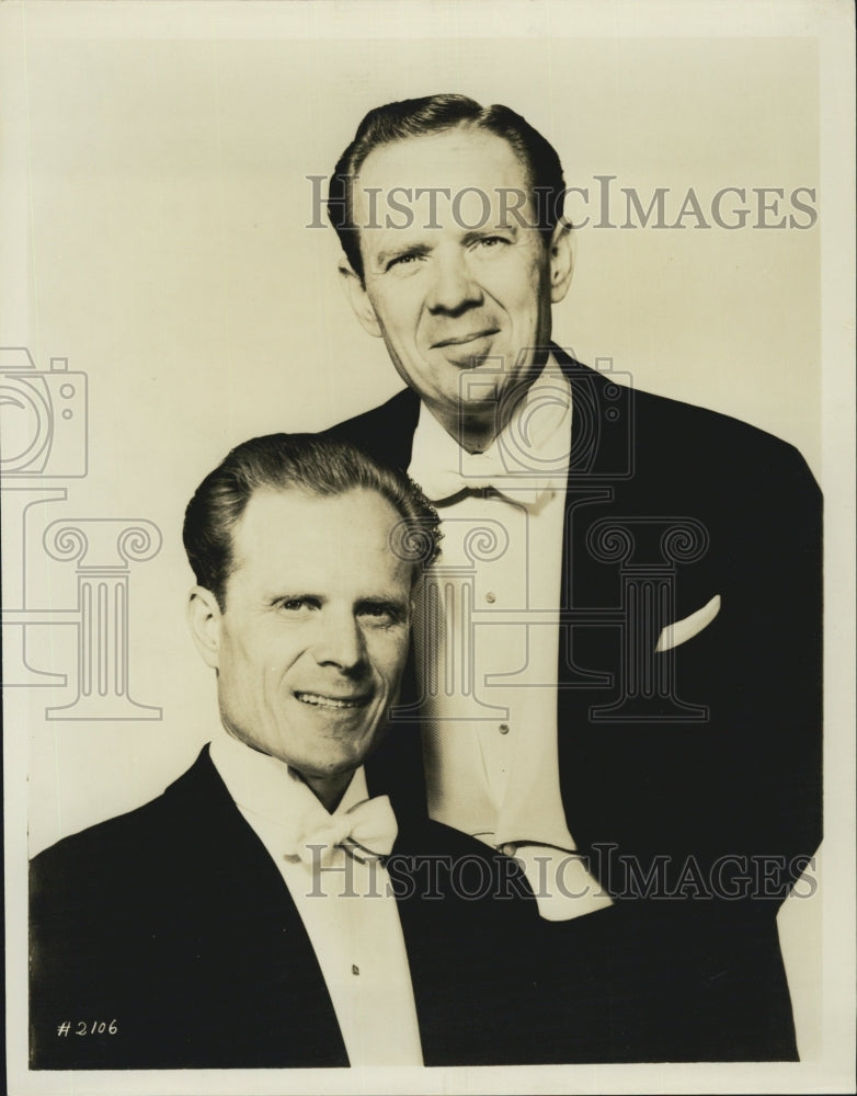 1965 Press Photo Alfred Herbert and Teltschik Duo-Pianist. - Historic Images