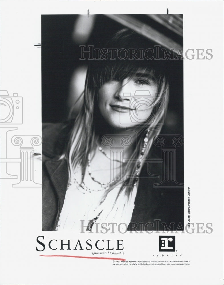 1991 Press Photo Singer Schascle - Historic Images