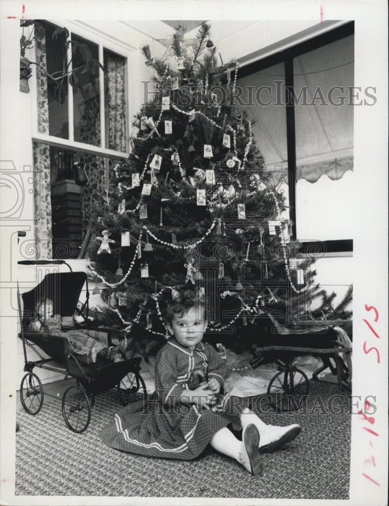 1968 Holiday Season display at Haas Museum and Grace Turner House - Historic Images