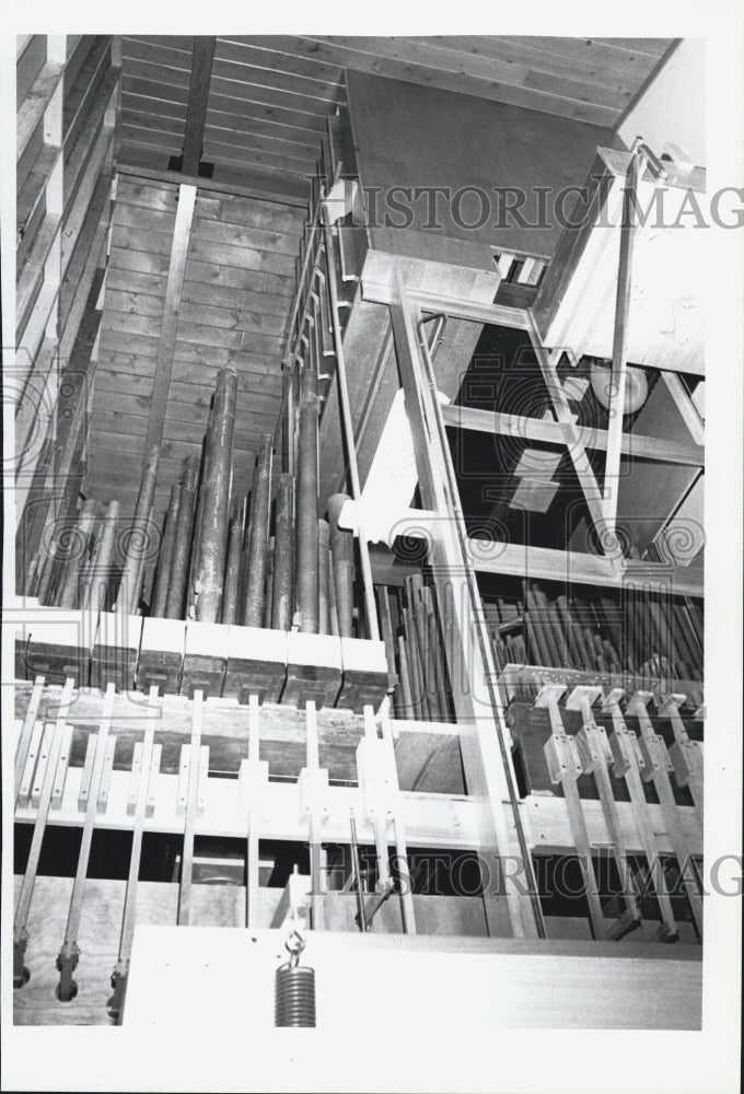 1982 Press Photo 26 foot tall organ - Historic Images
