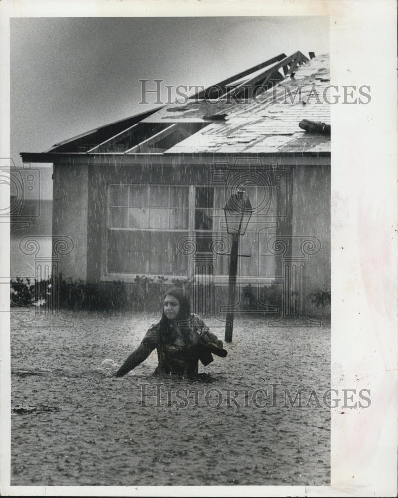 1979 Press Photo Flood at Pinebrook Estates - Historic Images