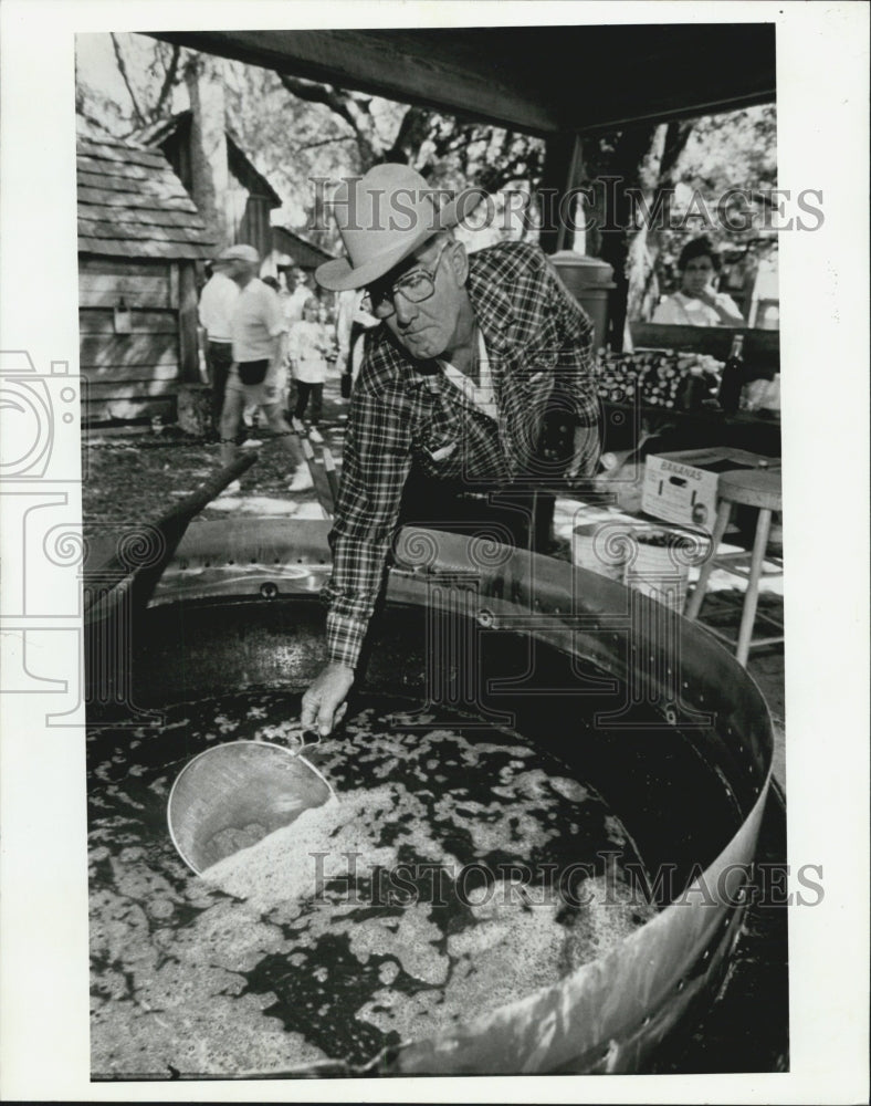 1991 Press Photo Jack Edwards at Florida State Fair - Historic Images