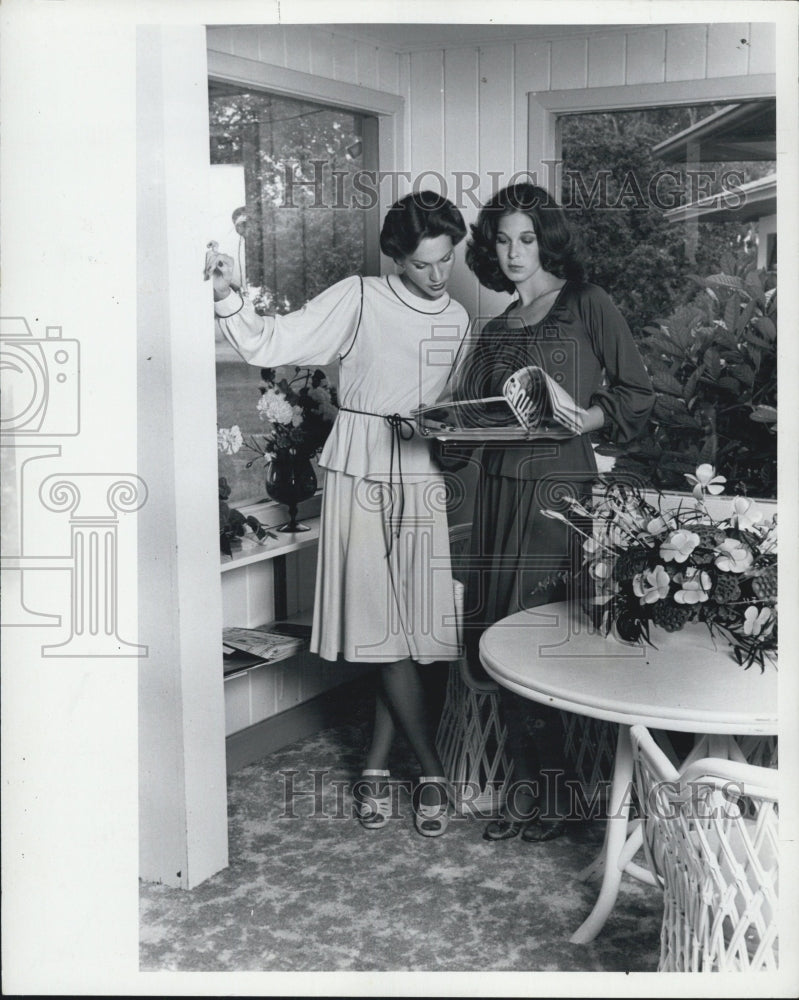 1977 Modeling Peplums - Historic Images