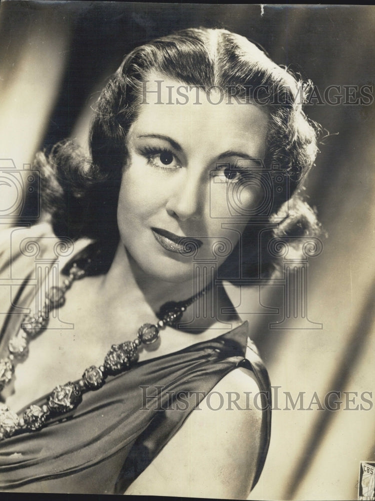 1949 singer Gladys Swarthout - Historic Images