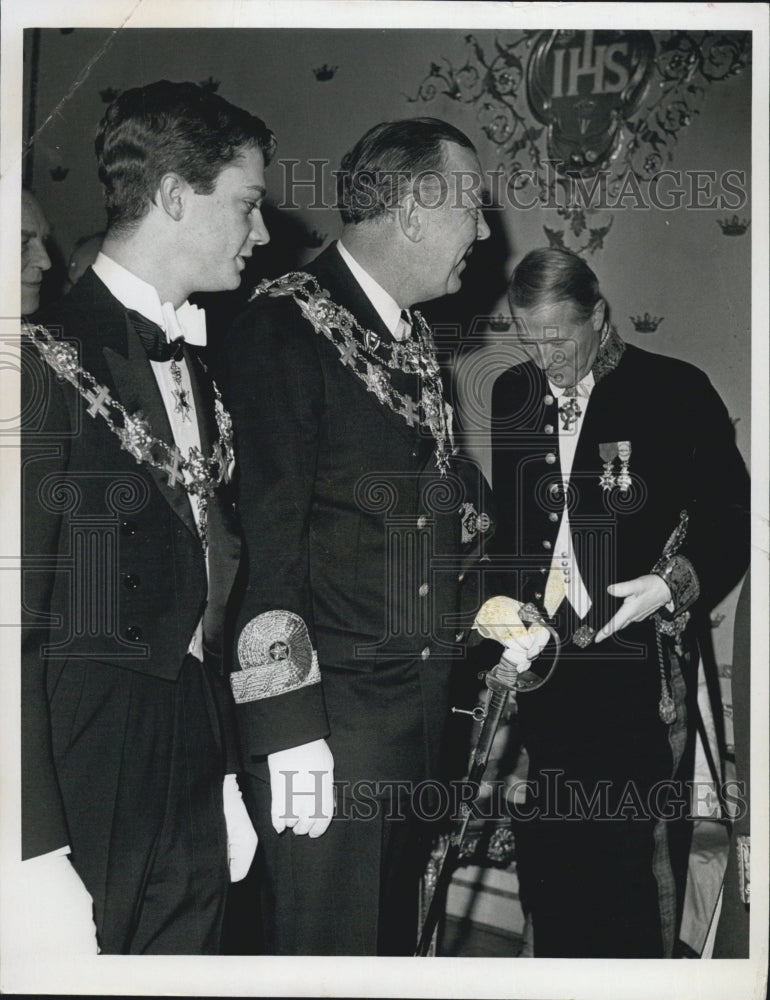 1967 Crown Prince Carl Gustaf and Prince Bertil of Sweden - Historic Images