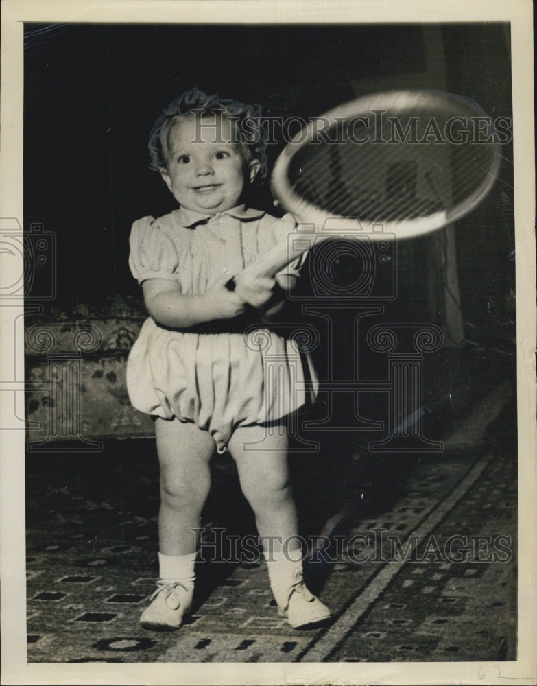 1947 Press Photo Prince Carl Gustaf 18 months old - RSG77315 - Historic Images