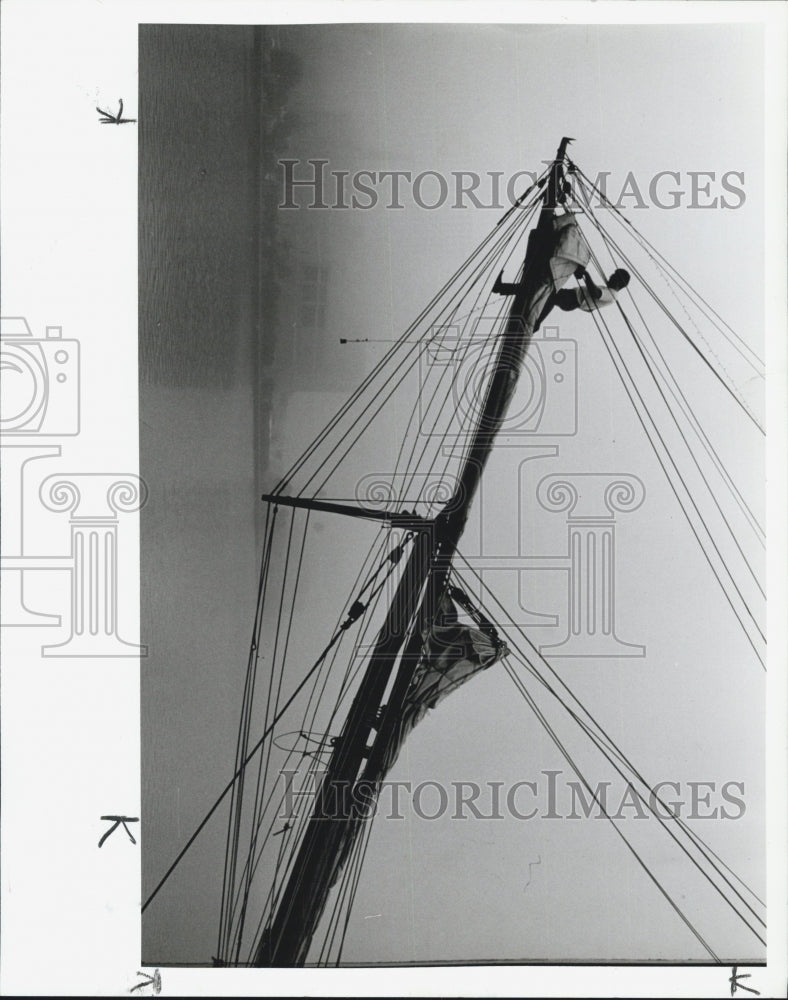 1990 Press Photo Ship The Providence - Historic Images