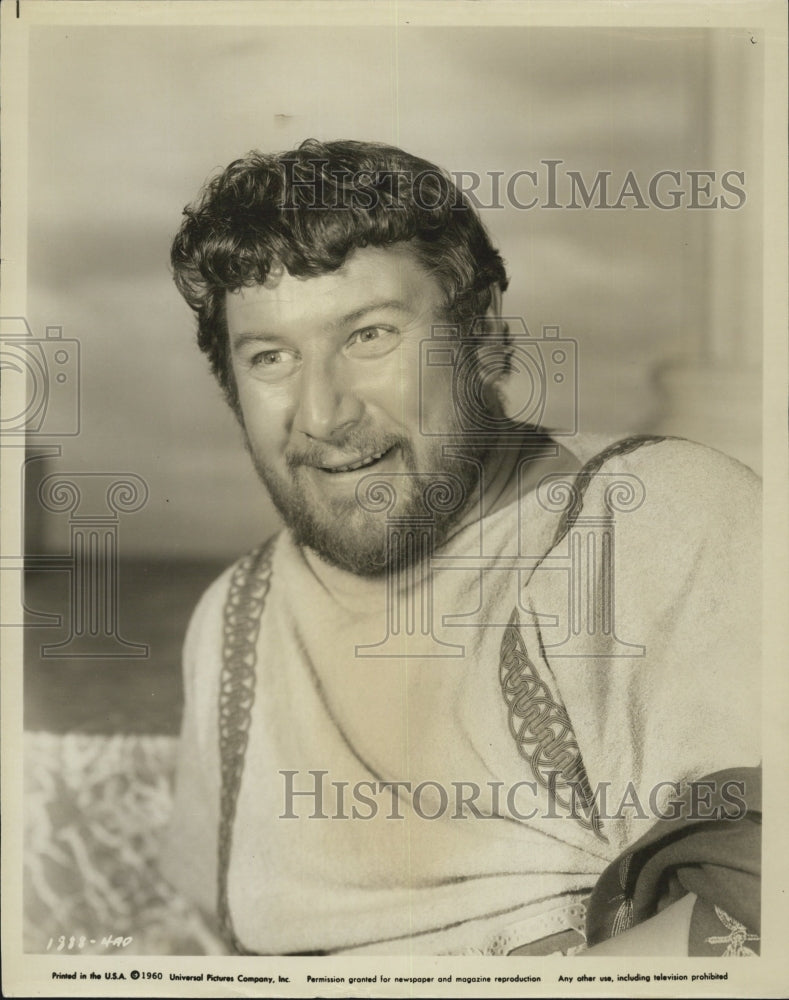 1988 Press Photo Peter Ustinov in &quot;Spartacus&quot; - Historic Images