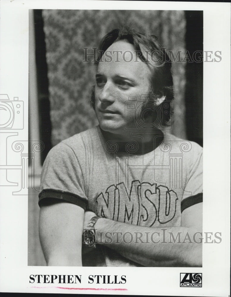 Press Photo Stephen Stills - Historic Images