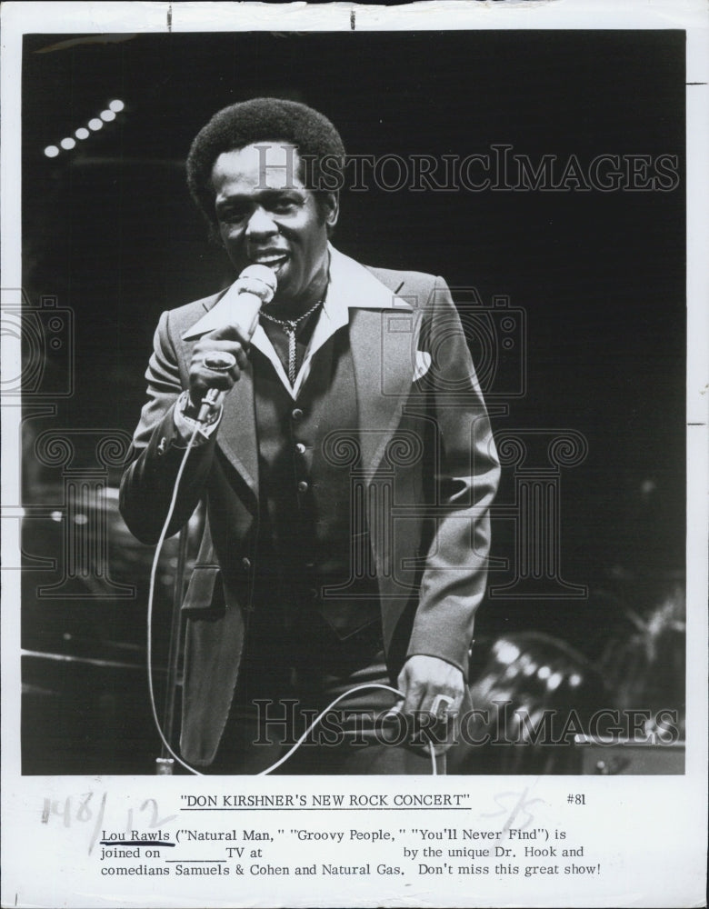 1977 Lou Rawls - Historic Images