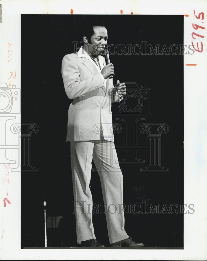 1984 Press Photo Lou Rawls - Historic Images