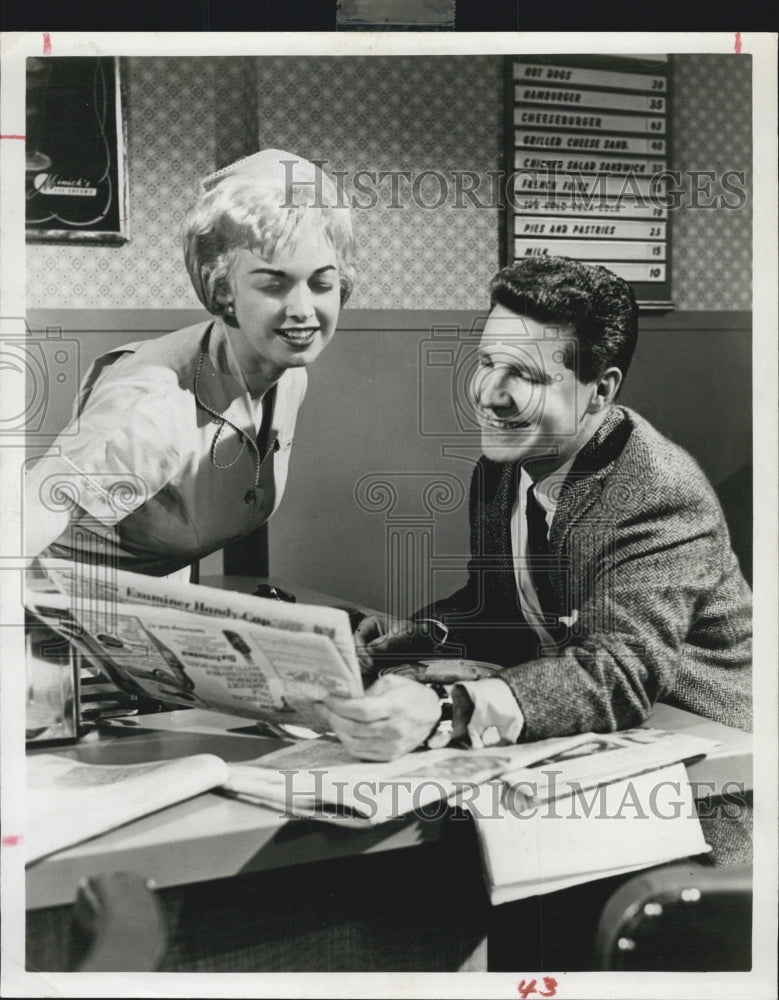 1960 Actress Mabel Rea in Ozzie and Harriet: &quot;The Missing Husband&quot;-Historic Images