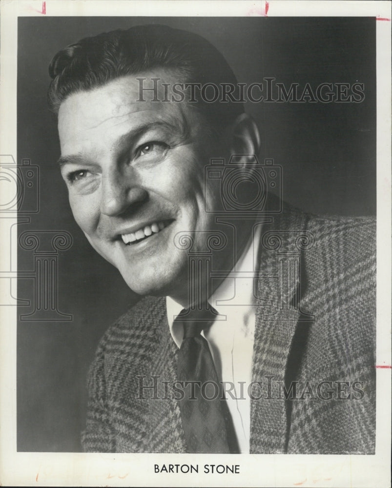 Press Photo Barton Stone American Actor. - Historic Images