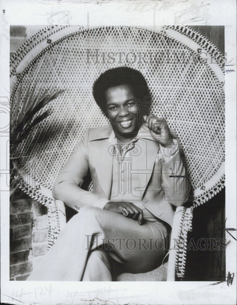 1977 Singer Lou Rawls - Historic Images