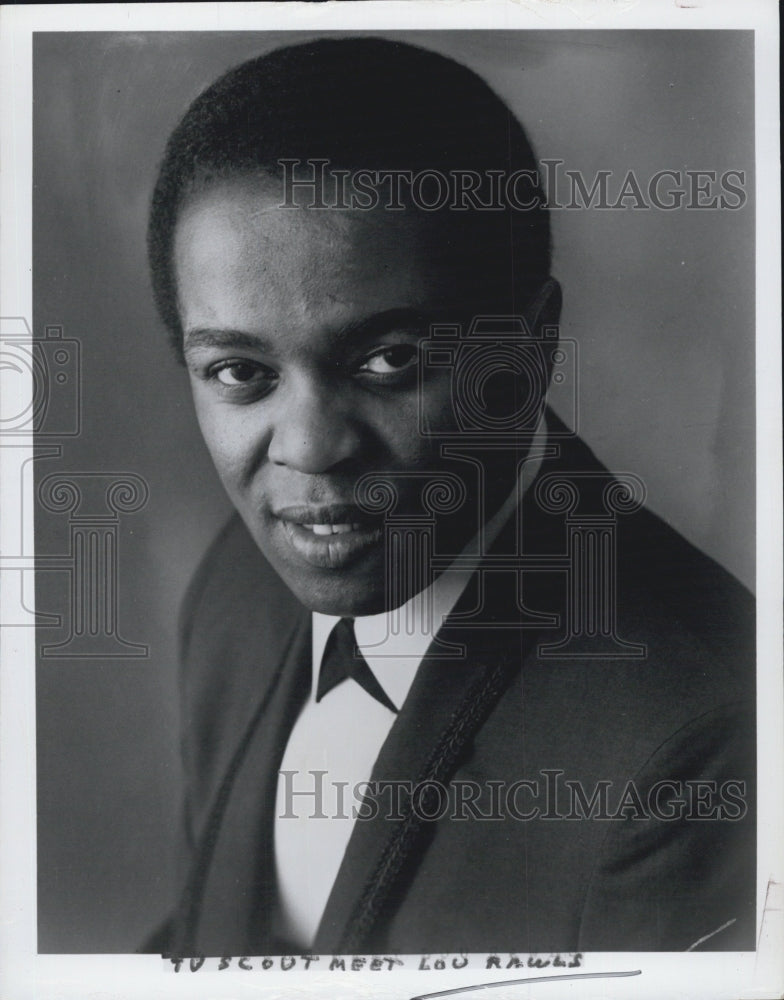 1969 Singer Lou Rawls - Historic Images