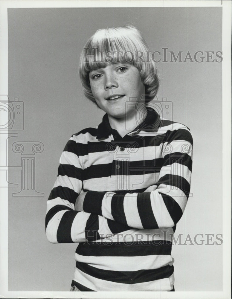 1982 Press Photo Ricky Schroder American Actor stars in &#39;Silver Spoon&quot;. - Historic Images