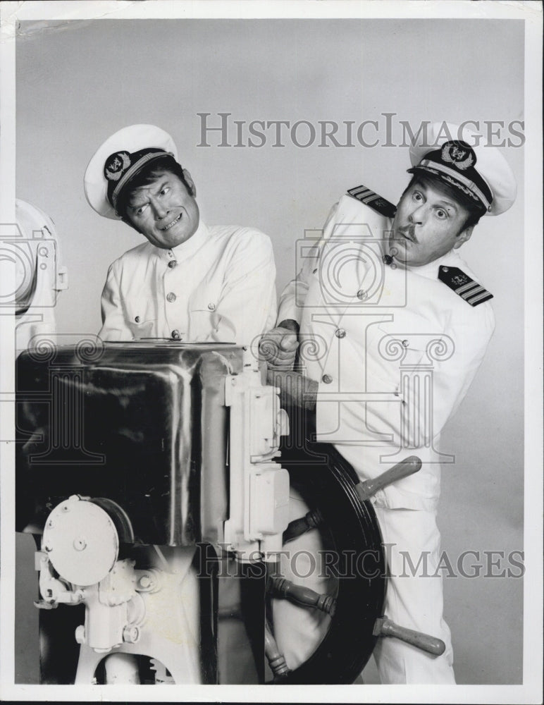 1969 Larry Storch and James Hampton(left to right) in"Love,American Style". - Historic Images