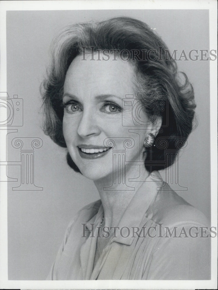 1981 Press Photo Beatrice Straight in "King's Crossing". - Historic Images